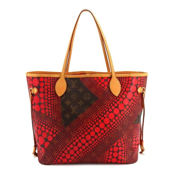 LOUIS VUITTON Monogram Wave Neverfull MM Tote Bag Yayoi Kusama - Picture 1 of 11